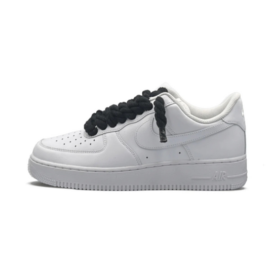 Nike Air Force 1 Low '07 White - Black Rope Laces