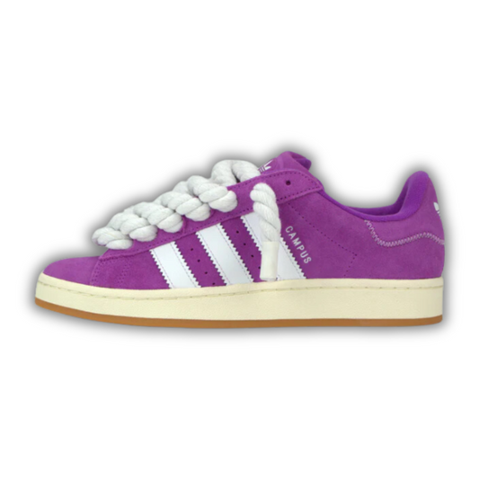 adidas Campus 00s Purple Burst - White Rope Laces